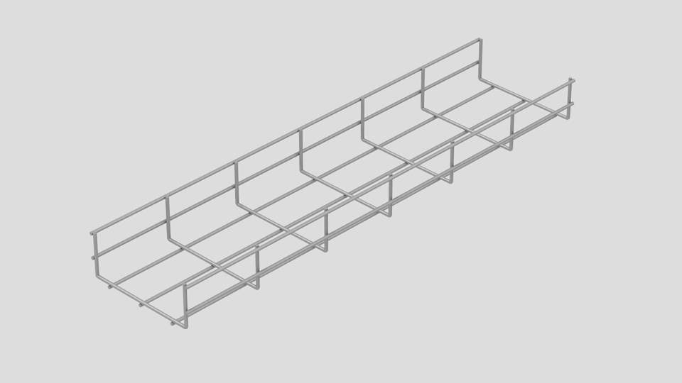 Metalicon steel wire cable basket trays