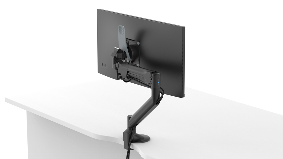 Metalicon Levo gas lift monitor arm mount