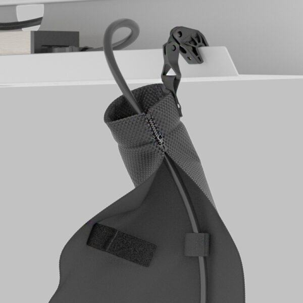 Zip up cable sock