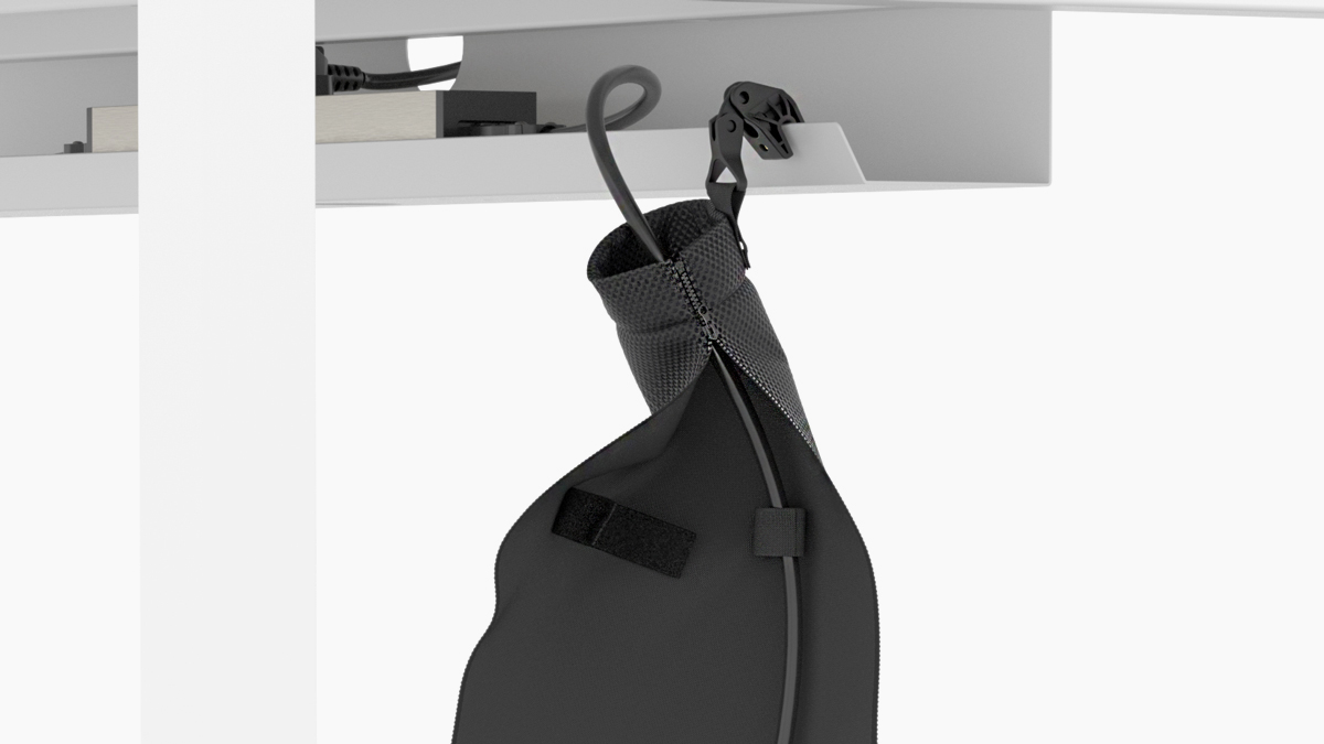 Zip-up flexible cable sock Zip-up flexible cable sock